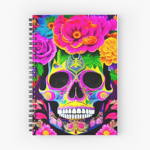 Item preview, BIKER STYLE MOTO FLOWER SKULL FASHION designed and sold by Mark Fischer.