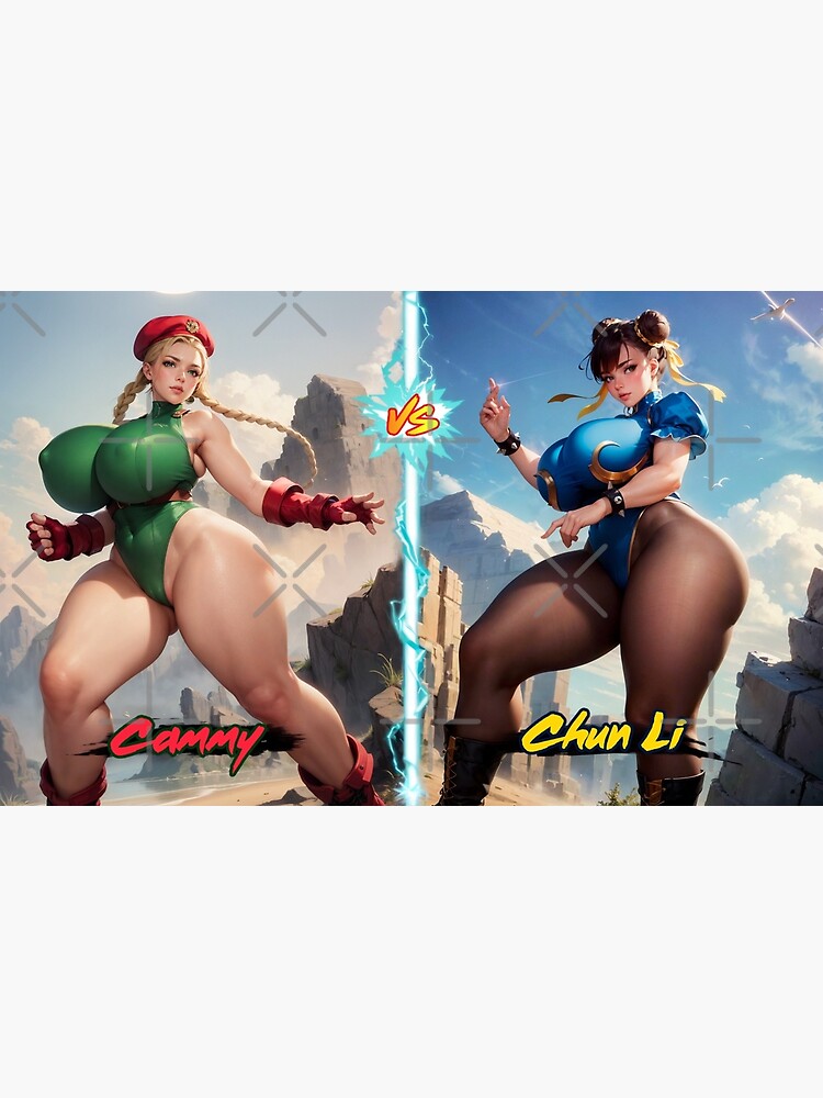 Cammy white fighting chun-li