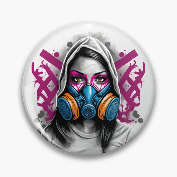 Item preview, Gasmask Girl Art  designed and sold by NTGUILTY.