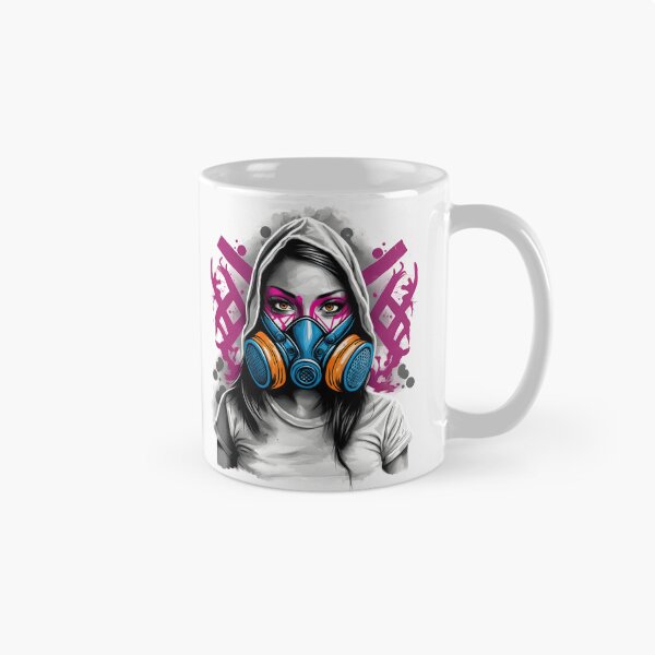 Item preview, Gasmask Girl Art  designed and sold by NTGUILTY.