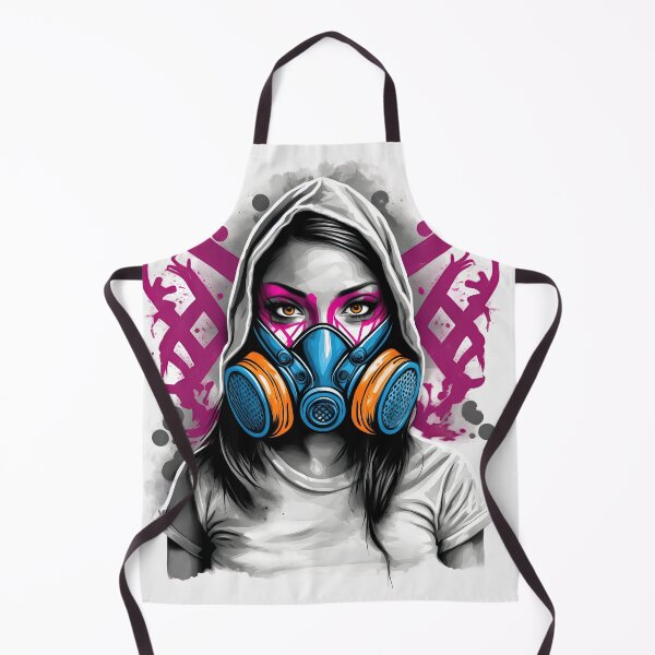 Item preview, Gasmask Girl Art designed and sold by NTGUILTY.