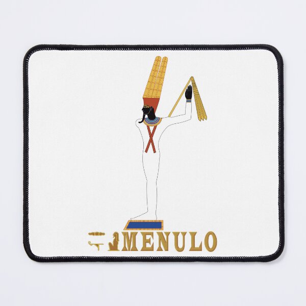 Item preview, MENULO (Censored) Ancient Egyptian God with Hieroglyphics designed and sold by SWATARA.