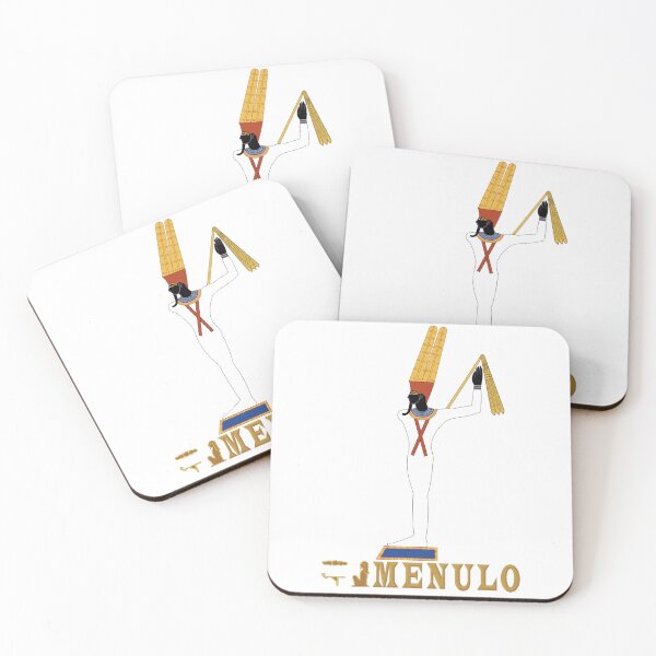 Item preview, MENULO (Censored) Ancient Egyptian God with Hieroglyphics designed and sold by SWATARA.