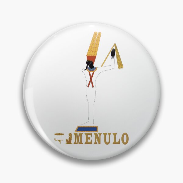 Item preview, MENULO (Censored) Ancient Egyptian God with Hieroglyphics designed and sold by SWATARA.