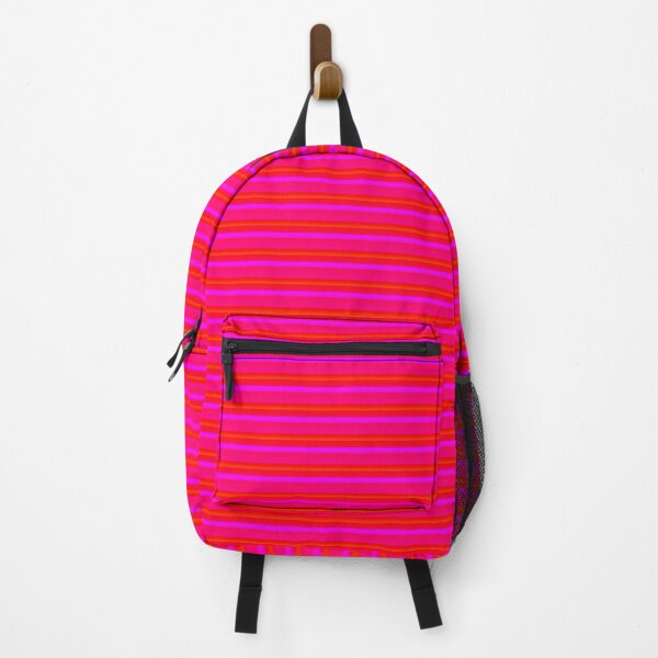 Item preview, Red hues color palette | Bright red tones horizontal lines designed and sold by lausn.