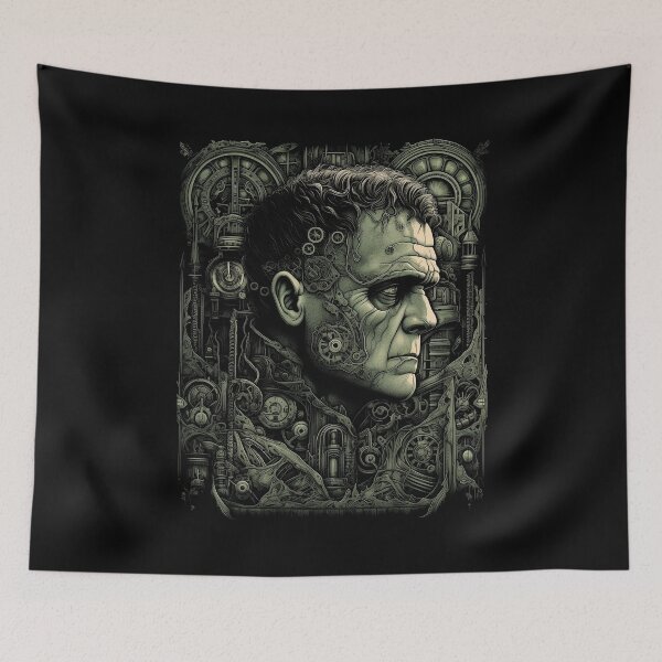 Item preview, Frankenstein - Art Nouveau designed and sold by k2lu533.