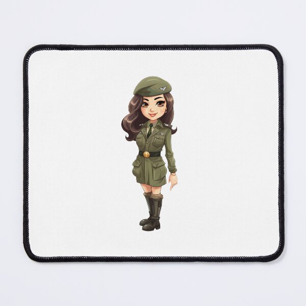 Item preview, UAS Airforce Girl - Patriotic Design for Women's Clothing and Accessories designed and sold by addthana.