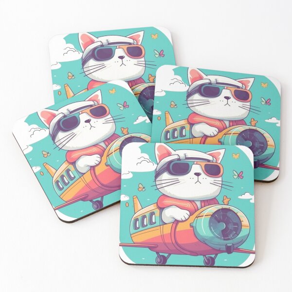 Item preview, Cool Cat Takes to the Skies designed and sold by EGeorgia2498.