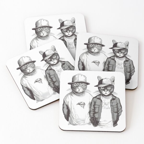 Item preview, Watch out for the Suspicious Cats Gang designed and sold by DonDiLuca.