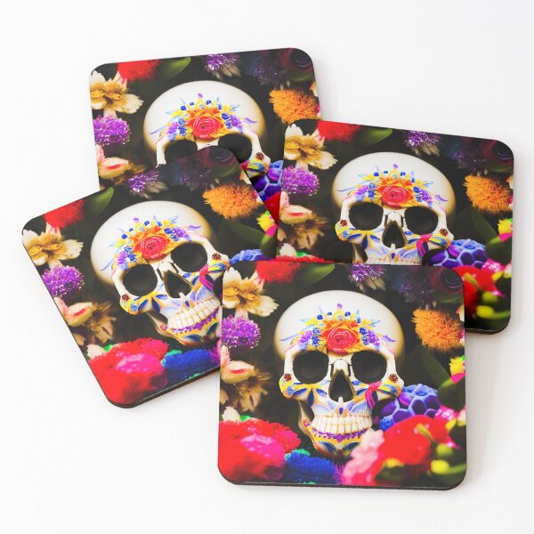 Item preview, BIKER STYLE MOTO FLOWER SKULL FASHION designed and sold by Mark Fischer.