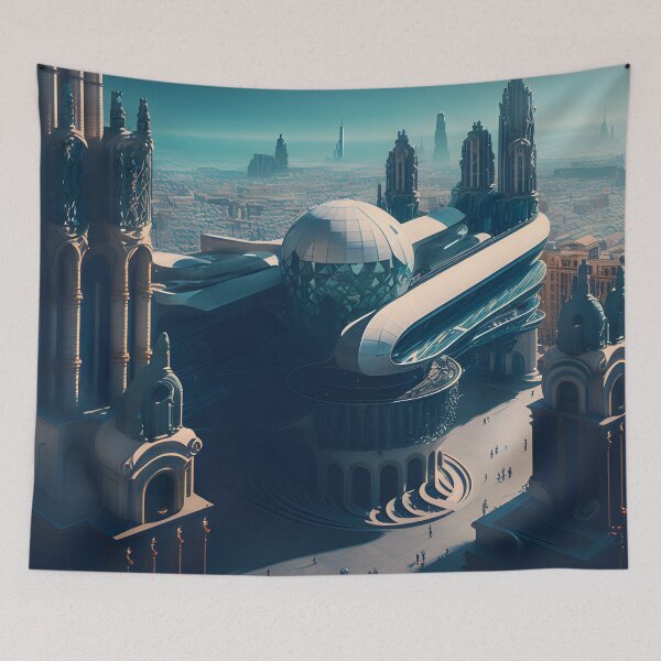 Item preview, Future City: Barcelona II designed and sold by CreativeBoard.