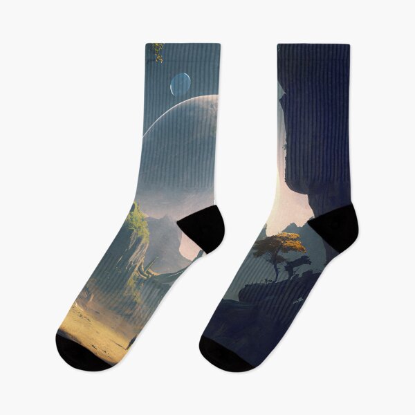 Item preview, Planeta alienígena: paisaje del bosque lunar designed and sold by CreativeBoard.