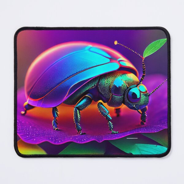 Item preview, Beetle in rainbow designed and sold by theCutestthings.