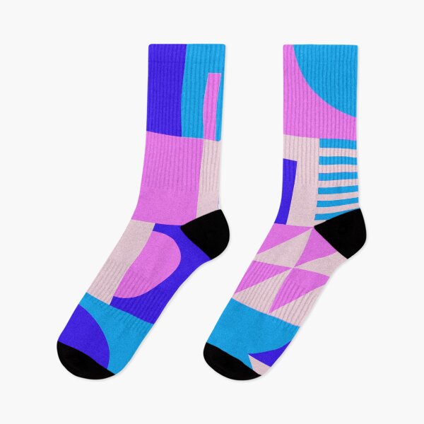 Item preview, Blue and Pink Geometric Pattern Design  designed and sold by deepakrode7.