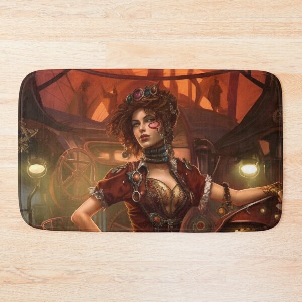 Item preview, Steam Powered Lady : Bold and Beautiful designed and sold by ArcStormDesigns.