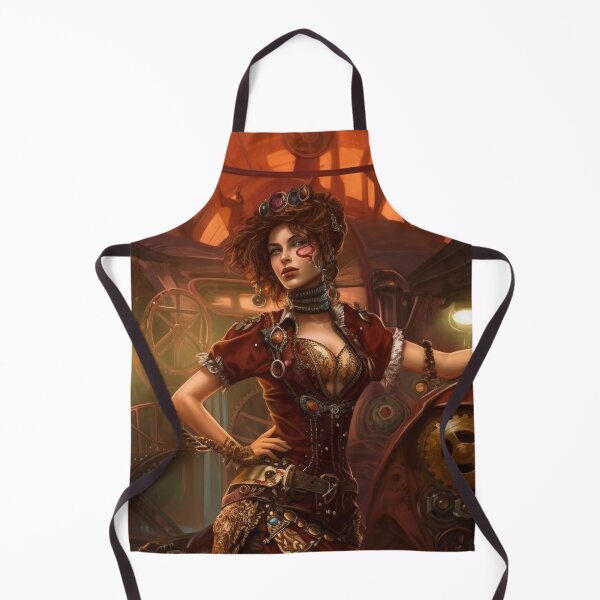 Item preview, Steam Powered Lady : Bold and Beautiful designed and sold by ArcStormDesigns.