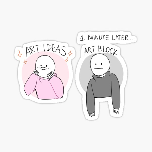 Item preview, ARTIST PROBLEMS designed and sold by randomsplashes.
