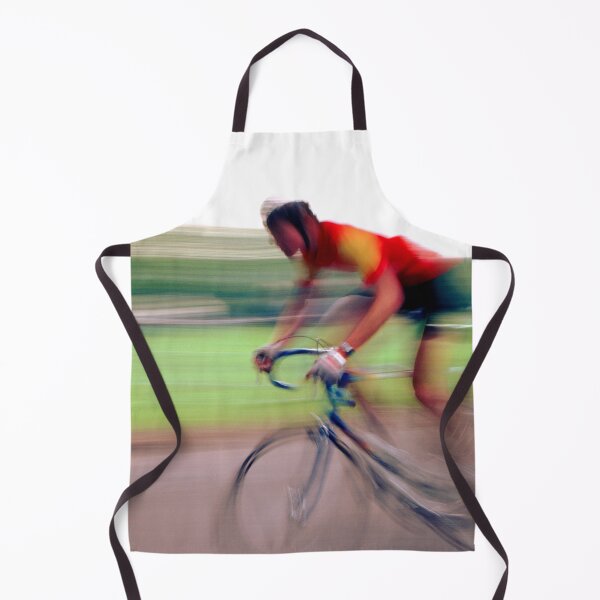 Item preview, Racing Cyclist pedalling hard, Bath Royal Crescent designed and sold by JonDelorme.