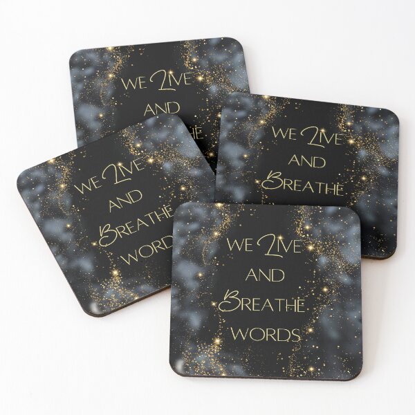 Item preview, We live and breathe words designed and sold by addict2reading.