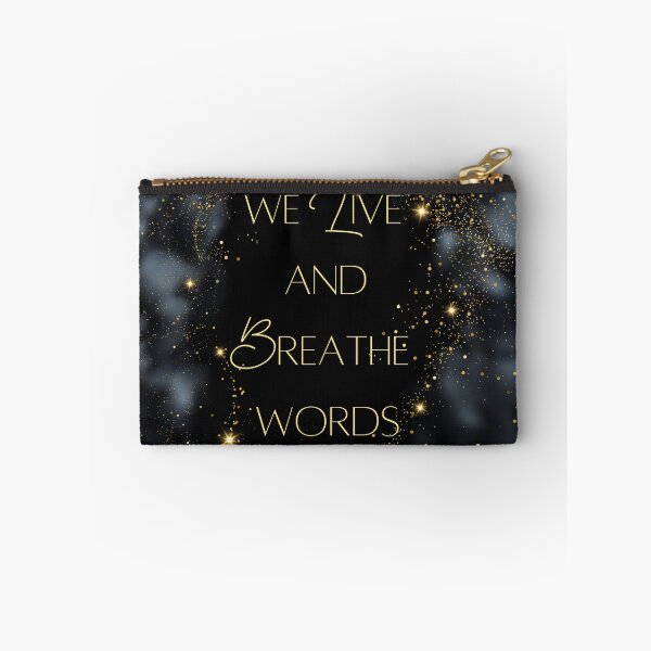 Item preview, We live and breathe words designed and sold by addict2reading.
