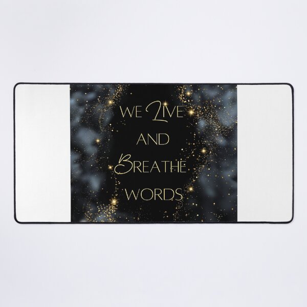 Item preview, We live and breathe words designed and sold by addict2reading.