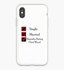 Mentally Dating Chris Wood iPhone Case