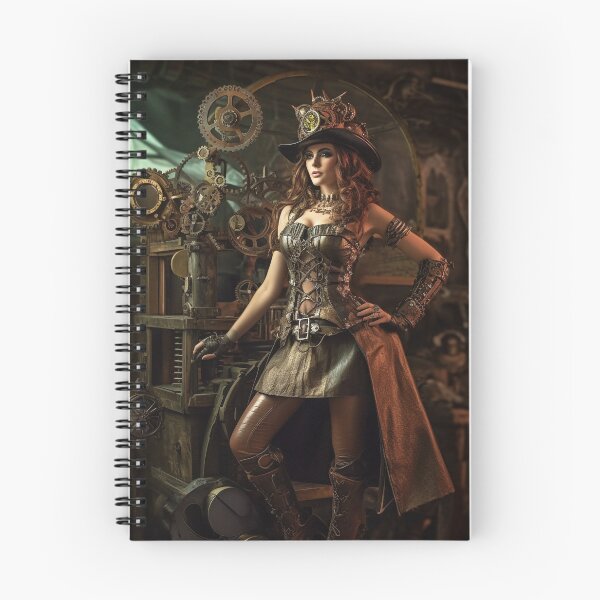 Item preview, Engranajes y vestidos: la moda de las mujeres Steampunk designed and sold by ArcStormDesigns.
