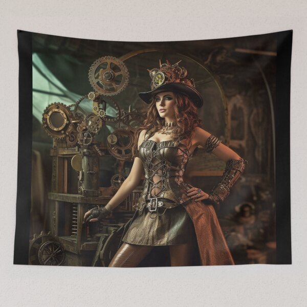 Artikelvorschau, Zahnräder und Kleider: Die Mode der Steampunk-Frauen entworfen und verkauft von ArcStormDesigns.
