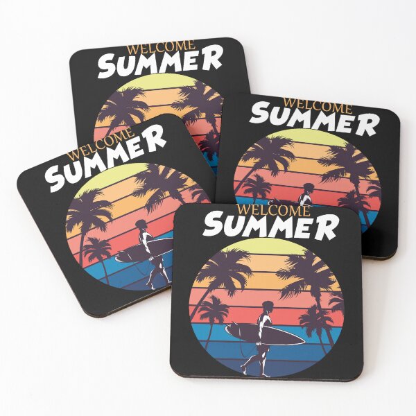 Item preview, Welcome Summer Premium T-Shirt designed and sold by r1bbit.