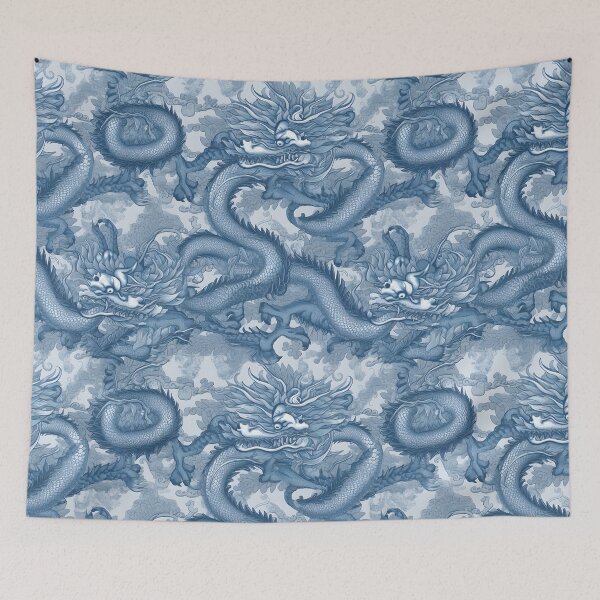 Item preview, Blue china Dragon designed and sold by CactusPan.