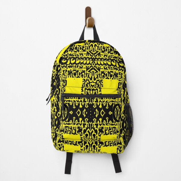 Item preview, Windows 1895, Yellow Black Abstract Art designed and sold by ubustudio.