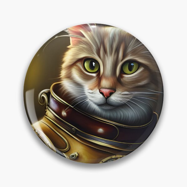 Item preview, Steampunk cat designed and sold by LisaJaneJackson.