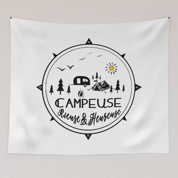 Item preview, laughing and happy camper designed and sold by ALi-creations.