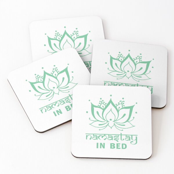 Item preview, namastay in bed designed and sold by GraphikNook.