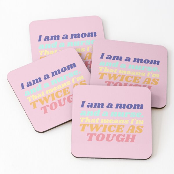 Item preview, Soy mamá y enfermera. El doble de resistente. designed and sold by Winter--Flowers.