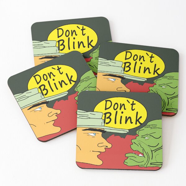 Item preview, Dont Blink Corporal And Monster designed and sold by Eolithic.