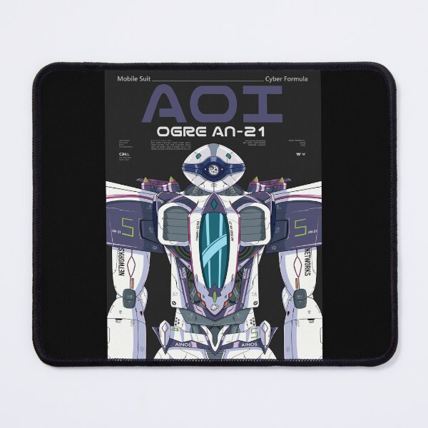 Item preview, FGPX Cyber Formula X MS Gundam : AOI - Ogre AN-21 designed and sold by efiik.