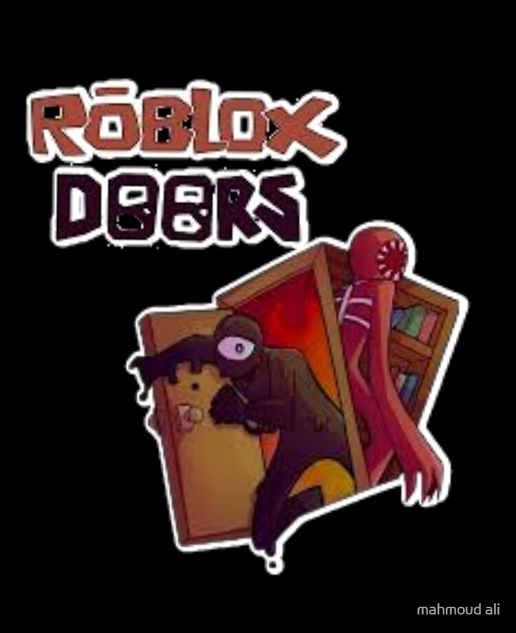 Fantastic sticker of Roblox doors game | Poster