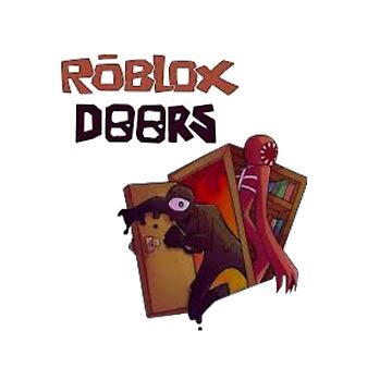 Fantastic sticker of Roblox doors game | Poster