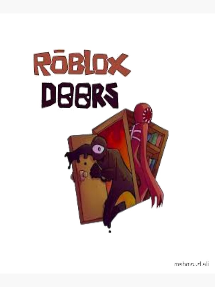 Fantastic sticker of Roblox doors game  Photographic Print for