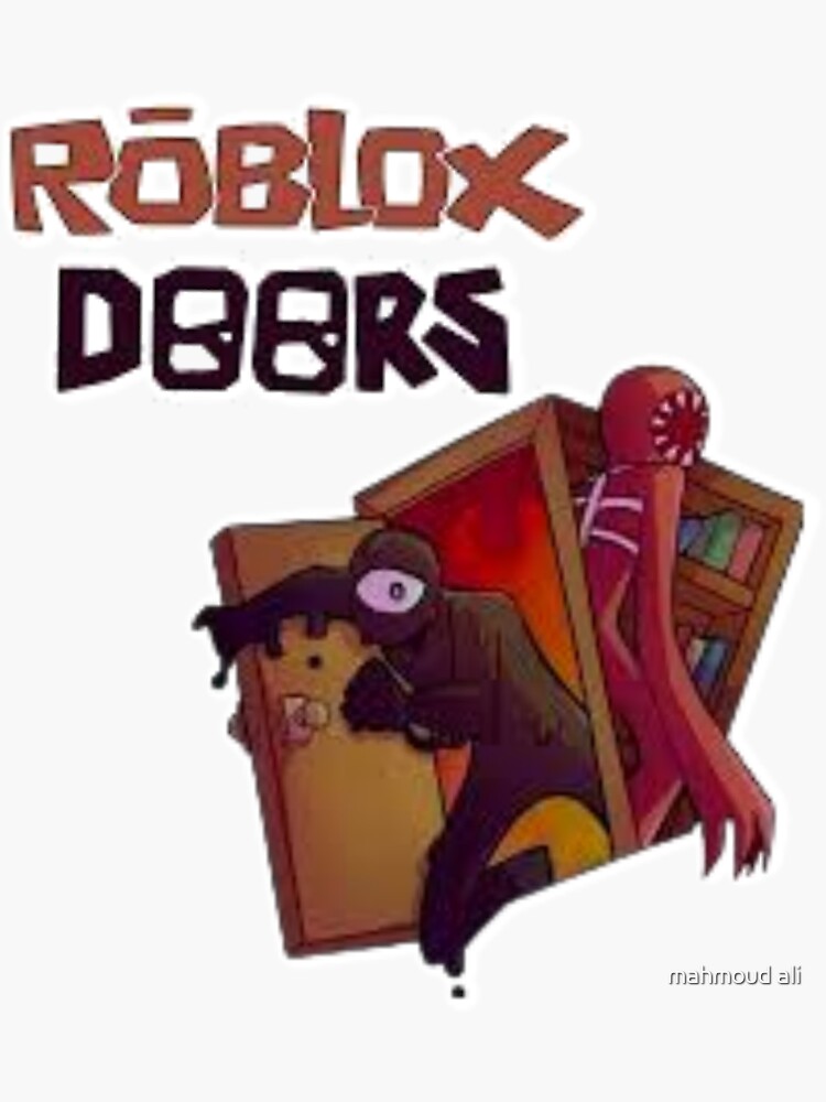 Roblox doors game monsters  Sticker for Sale by mahmoud ali in