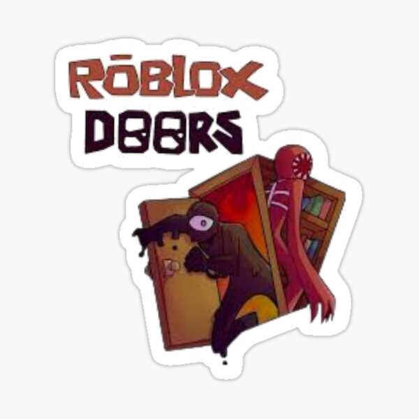 50 Pieces Of Doors Roblox Figure-door Panic Escape Game Stickers