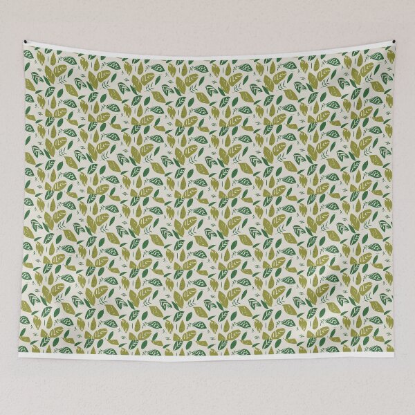 Item preview, Organic Oasis Leafy Tile Pattern Design designed and sold by Abdul Rafay Saleem.