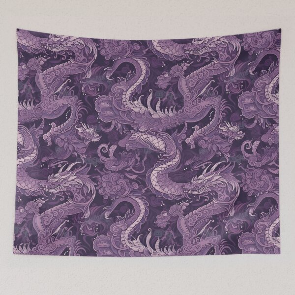 Item preview, purple dragon designed and sold by CactusPan.