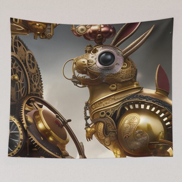 Item preview, Steampunk rabbit contraption designed and sold by LisaJaneJackson.