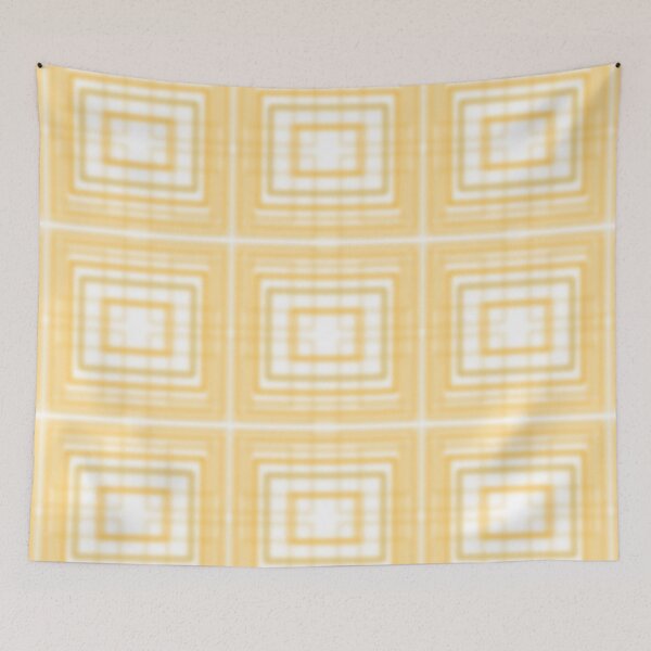Item preview, Untraditional plad pattern sunny yellow  designed and sold by JewelsNova.