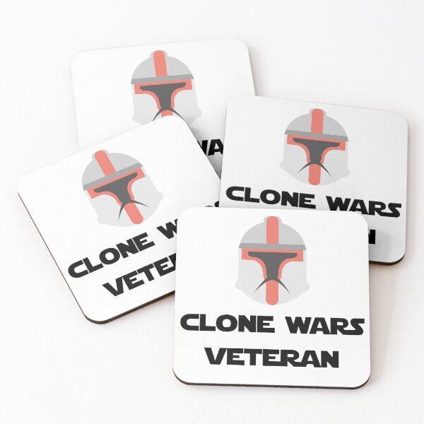 Item preview, Clone Wars Veteran designed and sold by WhatTeeFox.