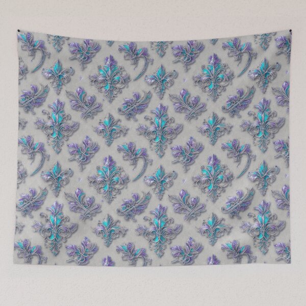 Item preview, Fleur de Lis Seamless Pattern 1 designed and sold by HoseasArt.