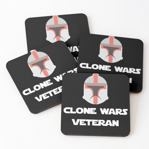 Item preview, Clone Wars Veteran designed and sold by WhatTeeFox.