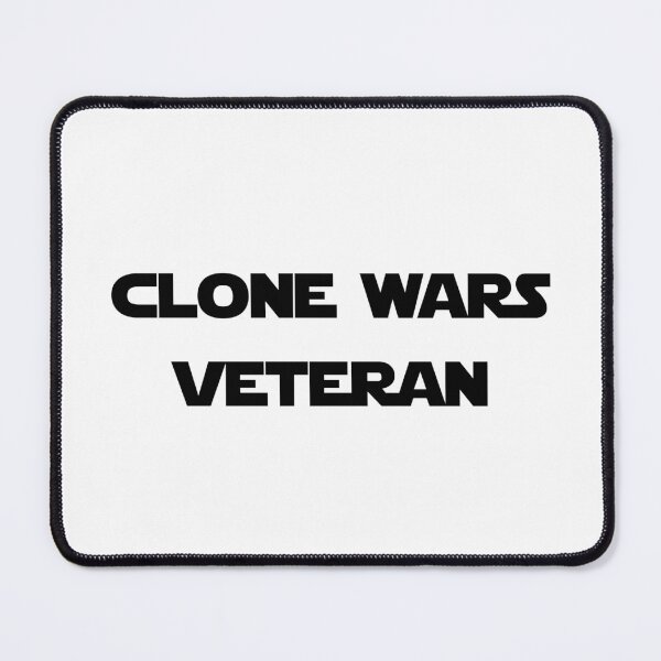 Item preview, Clone Wars Veteran designed and sold by WhatTeeFox.